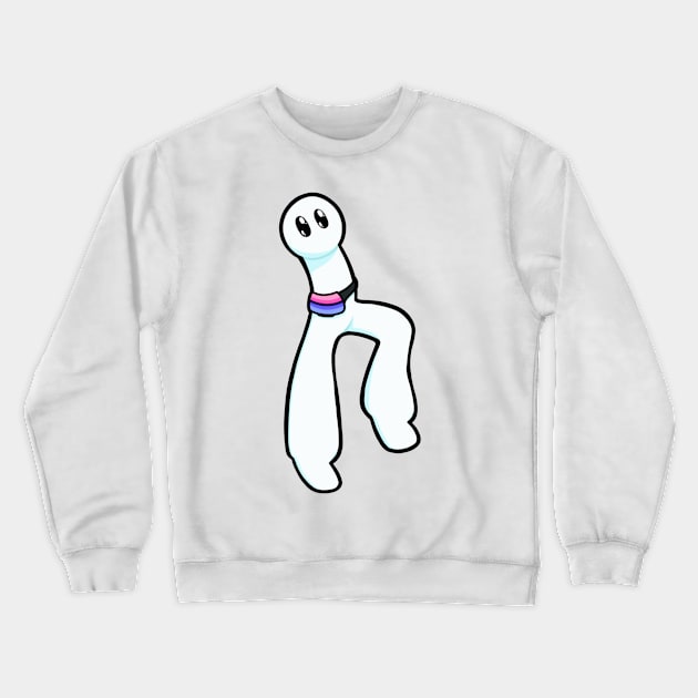 Fresno Nightcrawler - Omnisexual Crewneck Sweatshirt by WhiteRabbitWeirdo